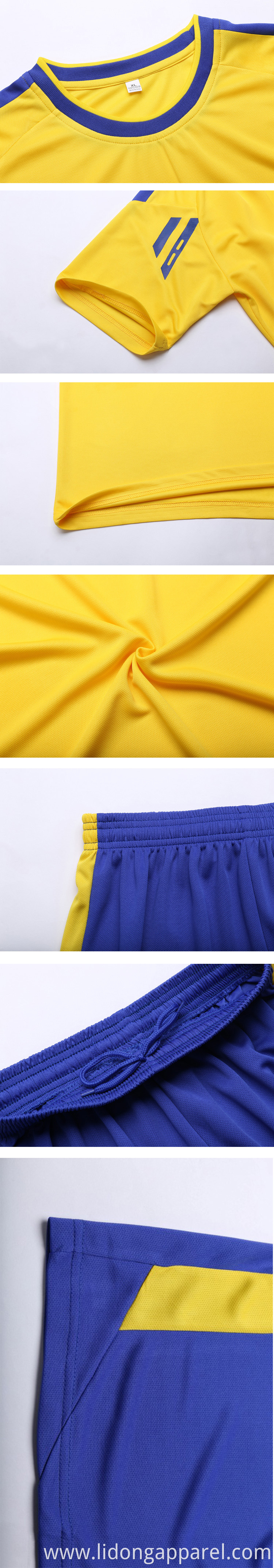 Mens Kit Wholesale Blank Football Jerseys Custom Soccer Uniforms Italy Football Shirt with Low Price